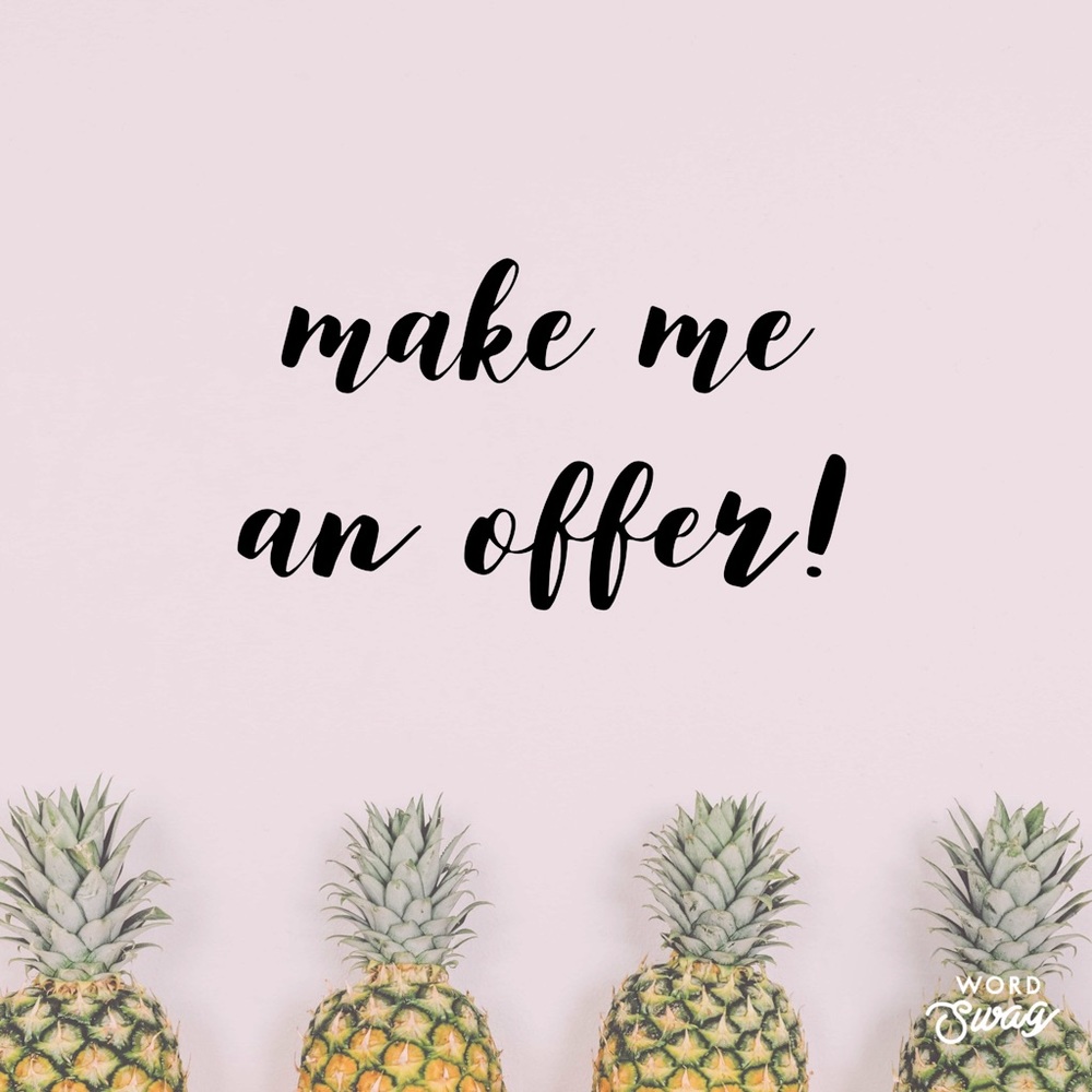 Make me an offer!